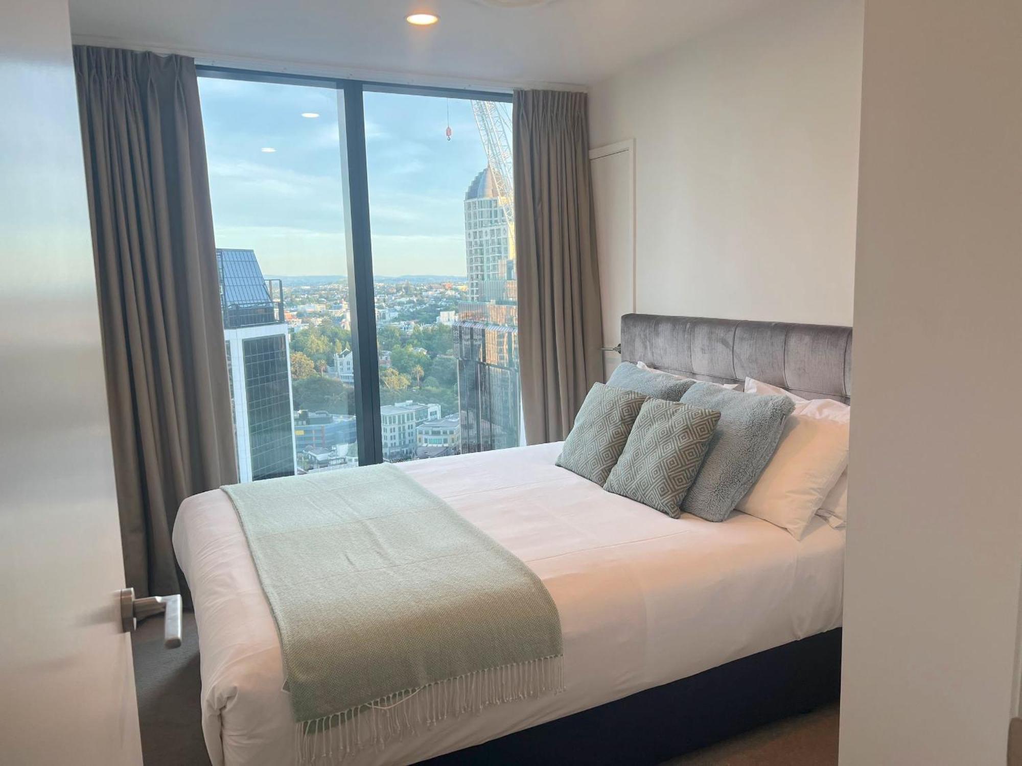 Magnificent Harbour View Skytower View Apartment In Cbd Auckland Exterior foto